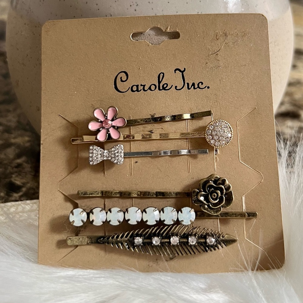 Carole Inc. Ser of 6pc Hair Clips